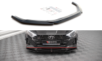 Maxton Front Ansatz V.3 für Hyundai I20 N Mk3 schwarz Hochglanz HY-I20-3-N-FD3-G