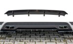 Maxton Diffusor Heck Ansatz für Mercedes A45 AMG W176 schwarz Hochglanz ME-A-176-AMG-RS1-G