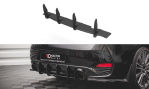 Maxton Street Pro Heckschürze für Infiniti Q60 S Mk2 INQ60S2CNC-RS1B+BRBI