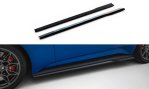 Maxton Seitenschweller Ansatz Ford Mustang GT Mk7 schwarz Hochglanz FO-MU-7-GT-SD1-G