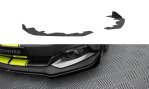 Maxton Front Flaps Ford Mustang GT Mk6 schwarz Hochglanz FOMU6GTCNC-FSF1-G