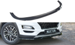 Maxton Front Ansatz V.2 für Hyundai Tucson Mk3 Facelift schwarz Hochglanz HY-TU-3F-FD2-G