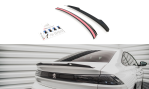 Maxton Spoiler CAP für Peugeot 508 Limousine Mk2 schwarz Hochglanz PE-508-2-CAP1-G