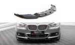 Maxton Front Ansatz BMW 5er GT M-Paket F07 schwarz Hochglanz BM-5-GT-07-MPACK-FD1-G