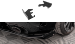 Maxton Hintere Seiten Flaps für Mercedes A35 AMG Hatchback Aero Pack W177 schwarz Hochglanz MEA17735CNC-RSF1-G