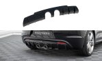 Maxton Diffusor Heck Ansatz V.3 VW Scirocco R Mk3 schwarz Hochglanz VW-SC-3-R-RS3-G
