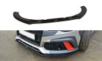 Maxton Front Ansatz V.1 für Audi RS6 C7 / C7 FL schwarz Hochglanz AU-RS6-C7-FD1-G