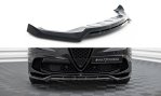 Maxton Front Ansatz Alfa Romeo Stelvio Quadrifoglio Mk1 schwarz Hochglanz AL-ST-1-QV-FD1G+FD1R-G