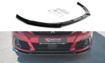 Maxton Front Ansatz V.1 für Peugeot 308 GT Mk2 Facelift schwarz Hochglanz PE-308-2F-GT-FD1-G