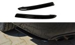 Maxton Heck Ansatz Flaps Diffusor für Audi A4 B8 schwarz Hochglanz AU-A4-B8-RSD1-G