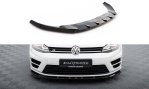 Maxton Front Ansatz V.5 VW Golf R / R-Line Mk7 schwarz Hochglanz VW-GO-7-R-FD5-G