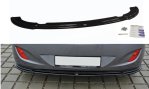 Maxton Mittlerer Diffusor Heck Ansatz für Hyundai i30 mk.2 schwarz Hochglanz HY-I30-2-RD1-G