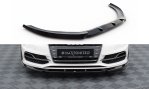 Maxton Front Ansatz V.2 Audi S3 / A3 S-Line Sportback / Hatchback 8V schwarz Hochglanz AU-S3-8V-SB-FD2-G