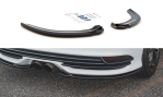 Maxton Heck Ansatz Flaps Diffusor V.2 für Ford Focus ST Mk3 Facelift schwarz Hochglanz FO-FO-3F-ST-RSD2-G