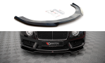 Maxton Front Ansatz V.1 für Bentley Continental GT V8 S Mk2 schwarz Hochglanz BE-CO-GT-1F-FD1-G