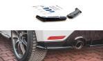 Maxton Heck Ansatz Flaps Diffusor V.1 für Toyota GR Yaris Mk4 schwarz Hochglanz TO-YA-4-GR4-RSD1-G