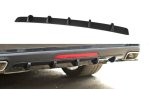 Maxton Diffusor Heck Ansatz für Mercedes CLS C218 schwarz Hochglanz ME-CLS-218F-RS1-G