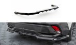 Maxton Mittlerer Cup Diffusor Heck Ansatz Peugeot 408 Mk1 schwarz Hochglanz PE-408-1-RD1G+RD2-G