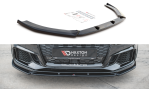 Maxton Front Ansatz V.4 für Audi RS3 8V FL Sportback schwarz Hochglanz AU-RS3-8VF-FD4-G