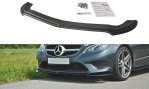 Maxton Front Ansatz V.1 für Mercedes E W212 schwarz Hochglanz ME-E-212F-C-FD1-G