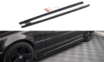Maxton Seitenschweller Ansatz für V.2 für BMW 3er Coupe M-Paket E46 schwarz Hochglanz BM-3-46-C-MPACK-SD2-G
