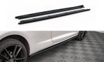 Maxton Seitenschweller Ansatz Seat Ibiza FR SC Mk4 Facelift schwarz Hochglanz SE-IB-4F-FR-SC-SD1-G