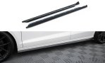 Maxton Seitenschweller Ansatz Audi A3 Limousine 8V schwarz Hochglanz AU-A3-3-S-SD1-G