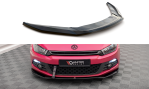 Maxton Front Ansatz V.2 für Volkswagen Scirocco Mk3 schwarz Hochglanz VW-SC-3-FD2-G