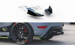 Maxton Heck Ansatz Flaps Diffusor für Ford Fiesta 7 ST Facelift FO-FI-7F-ST-FRSD1