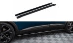 Maxton Seitenschweller Ansatz Peugeot 3008 GT-Line Mk2 Facelift schwarz Hochglanz PE-3008-2F-GTLINE-SD1-G