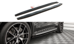 Maxton Seitenschweller Ansatz für Mercedes-Benz GLC Coupe AMG-Line C253 Facelift schwarz Hochglanz ME-GLC-C253F-AMGLINE-SD1-G