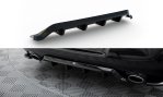 Maxton Mittlerer Cup Diffusor Heck Ansatz Chrysler 300 Mk2 schwarz Hochglanz CHR-300C-2-RD1G+RD2-G