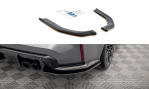 Maxton Heck Ansatz Flaps Diffusor V.2 für BMW M3 G80 schwarz Hochglanz BM-3-G80-M-RSD2-G