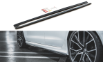 Maxton Seitenschweller Ansatz für V.2 für Audi RS6 C7 schwarz Hochglanz AU-RS6-C7-SD2-G