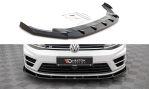 Maxton Front Ansatz V.4 für Volkswagen Golf R Mk7 schwarz Hochglanz VW-GO-7-R-FD4-G