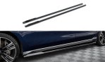 Maxton Seitenschweller Ansatz BMW 7 M-Paket G70 schwarz Hochglanz BM-7-G70-750E-MPACK-SD1-G