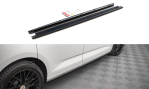 Maxton Seitenschweller Ansatz für Volkswagen Caddy Mk5 schwarz Hochglanz VW-CA-5-SD1-G