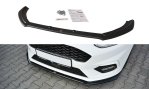Maxton Front Ansatz V.2 für Ford Fiesta Mk8 ST / ST-Line schwarz Hochglanz FO-FI-8-STLINE-FD2-G
