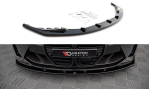 Maxton Front Ansatz V.1 für BMW M4 G82 schwarz Hochglanz BM-4-G82-M-FD1-G