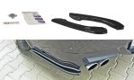 Maxton Heck Ansatz Flaps Diffusor für BMW M6 E63 schwarz Hochglanz BM-6-63-M-RSD1-G