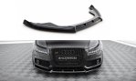 Maxton Front Ansatz V.2 Audi S5 / A5 S-Line 8T schwarz Hochglanz AU-S5-1-FD1-G