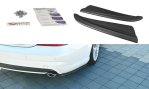 Maxton Heck Ansatz Flaps Diffusor für Mercedes CLS C219 55AMG schwarz Hochglanz ME-CLS-219-AMG-RSD1-G