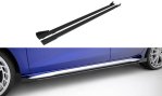 Maxton Street Pro Seitenschweller Ansatz + Flaps Audi A3 S-Line Limousine / S3 Limousine 8Y Facelift schwarz Hochglanz AUS38YFCNC-SD1BRB+SF1-G
