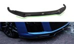 Maxton Front Ansatz V.2 für Audi R8 Mk.2 schwarz Hochglanz AU-R8-2-FD2G+FD2R-G