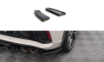 Maxton Heck Ansatz Flaps Diffusor für Volkswagen T-Roc R Mk1 Facelift schwarz Hochglanz VW-T-ROC-1-R-RSD1-G
