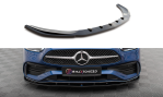 Maxton Front Ansatz V.2 für Mercedes-Benz C AMG-Line W206 schwarz Hochglanz ME-C-206-AMGLINE-K-FD2-G