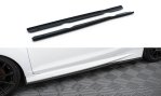 Maxton Seitenschweller Ansatz V.4 Ford Fiesta ST / ST-Line Mk7 schwarz Hochglanz FO-FI-7/7F-ST-SD4-G
