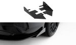Maxton Hintere Seiten Flaps Audi A3 Limousine 8Y schwarz Hochglanz AUA38YSCNC-RSF1-G