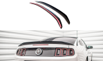 Maxton Spoiler CAP für Ford Mustang Mk5 Facelift schwarz Hochglanz FO-MU-5-CAP1-G