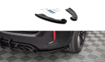 Maxton Heck Ansatz Flaps Diffusor für BMW X5 M F15 schwarz Hochglanz BM-X5M-15-RSD1-G